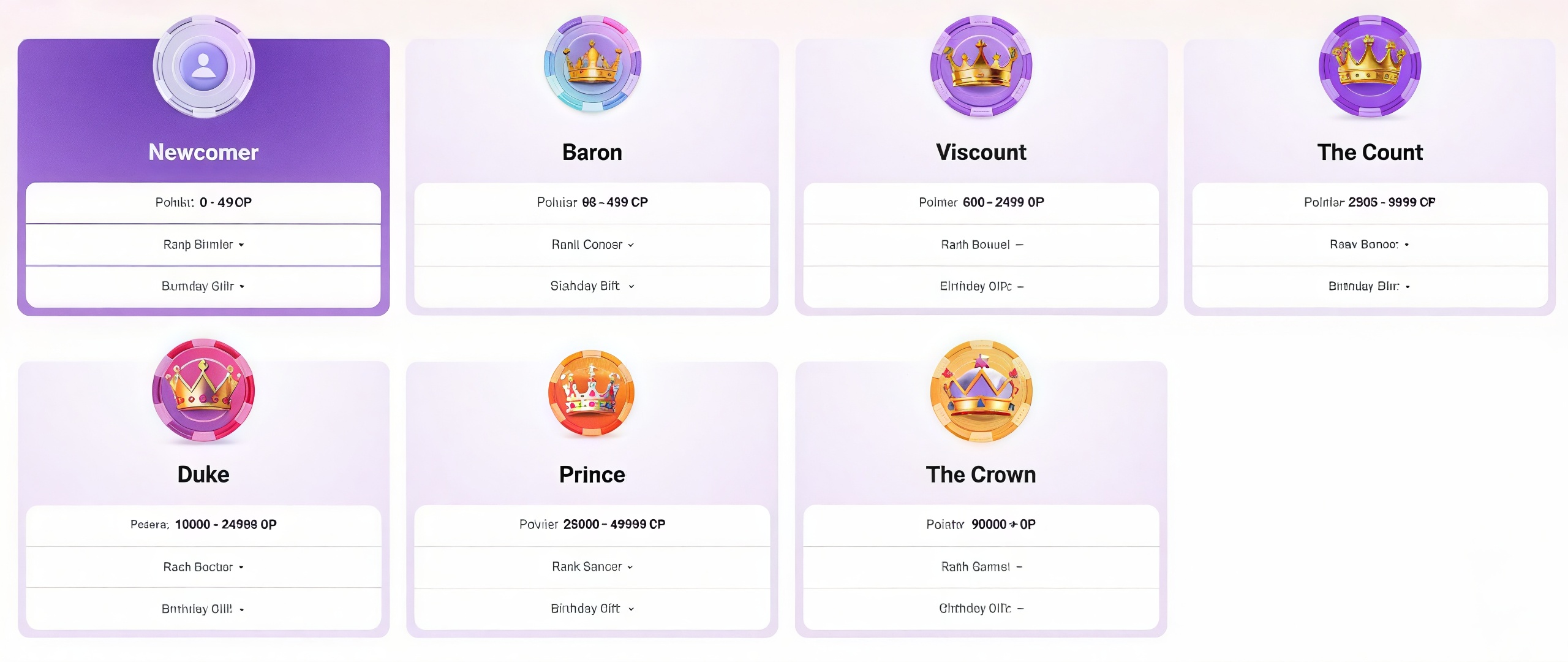 CrownSlots VIP Program