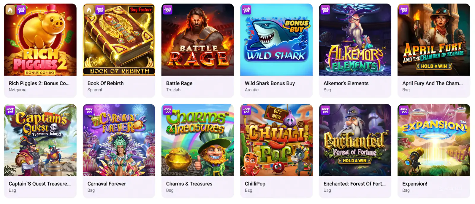 Bonus Games at CrownSlots Online Casino